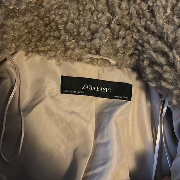 Zara teddy bear coat - Picture 5 of 7